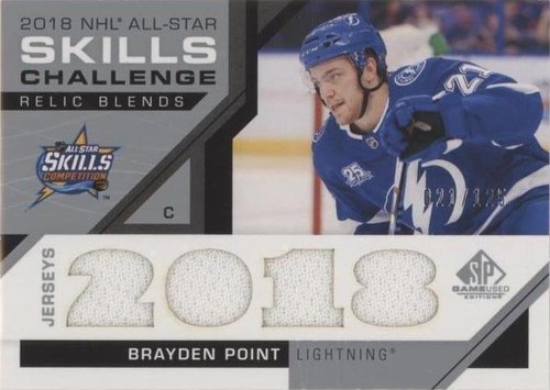 2018-19 Upper Deck SP Game Used - Brayden Point #ASRB-BP