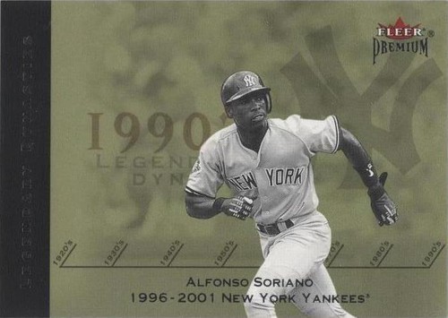 2002 Fleer Premium - Alfonso Soriano #36 LD