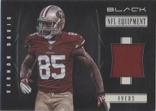 2012 Panini Black Vernon Davis #23