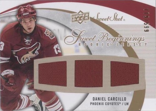 2007-08 Upper Deck Sweet Shot - Daniel Carcillo #155