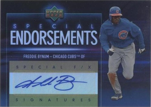 2006 Upper Deck Special F/X - Freddie Bynum #SE-FB