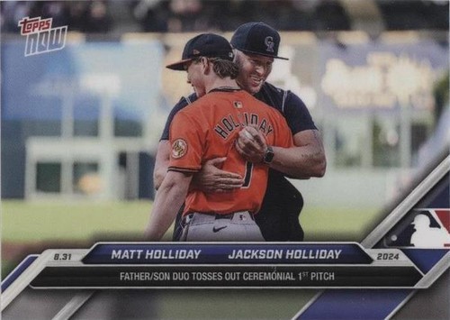 2024 Topps Now - Jackson Holliday Matt Holliday #625