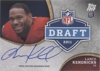 2011 Topps Rising Rookies Lance Kendricks #DRA-LK