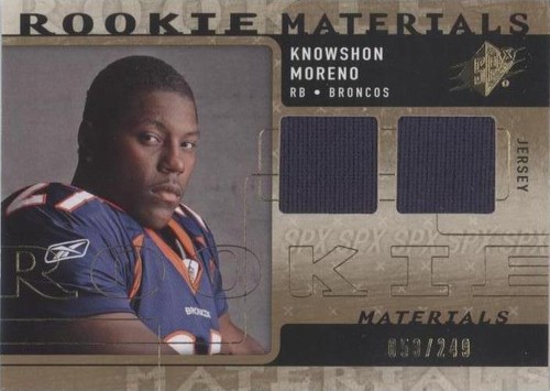 2009 SPx Knowshon Moreno #RM-KM