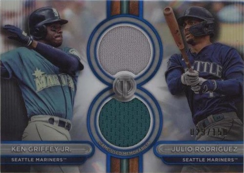 2024 Topps Tribute - Julio Rodriguez Ken Griffey Jr #DR2-GR