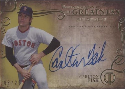 2015 Topps Tribute - Carlton Fisk #THEN-CF
