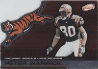 2002 Pacific Atomic Peter Warrick #21