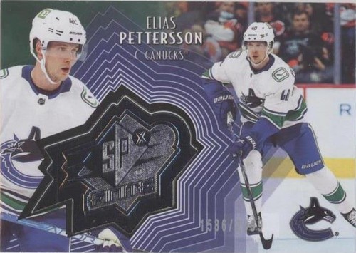 2021-22 Upper Deck Extended Series - Elias Pettersson #SF-47