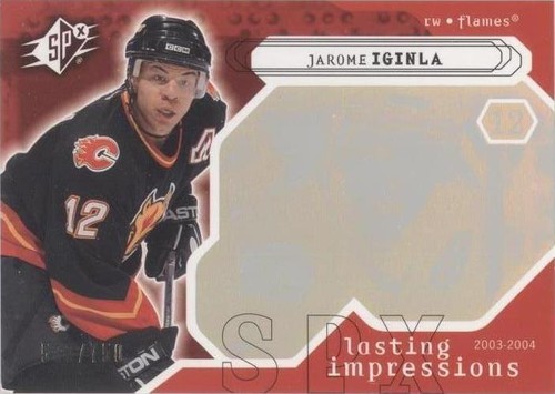 2003-04 SPx - Jarome Iginla #118