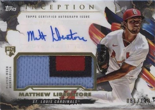 2023 Topps Inception - Matthew Liberatore #IAP-ML