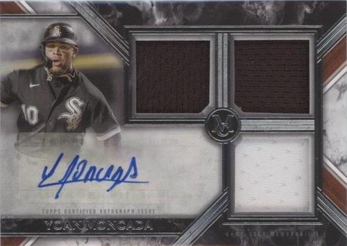 2022 Topps Museum Collection - Yoan Moncada #SWTRA-YM