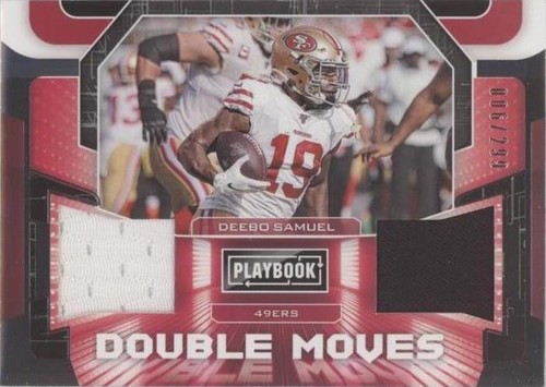 2020 Panini Playbook Deebo Samuel #DM-DS