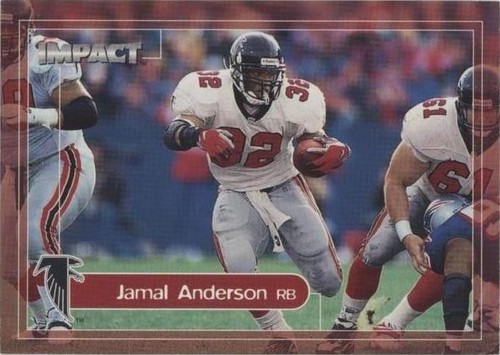 2000 Skybox Impact Jamal Anderson #186