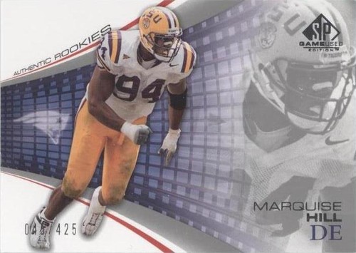 2004 SP Game Used Edition Marquise Hill #123