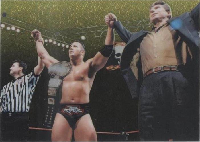 1999 Comic Images WWF SmackDown! Chromium - Shane McMahon The Rock Vince McMahon #55
