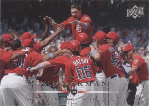 2008 Upper Deck - Ryan Zimmerman #367