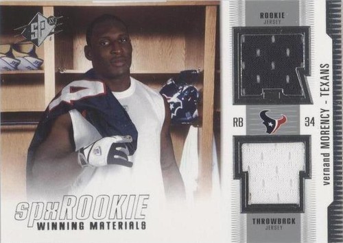 2005 SPx Vernand Morency #RWM-VM