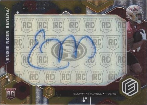 2021 Panini Elements Elijah Mitchell #FS-EMI
