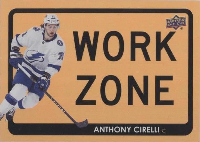 2021-22 Upper Deck Series 1 - Anthony Cirelli #WZ-39