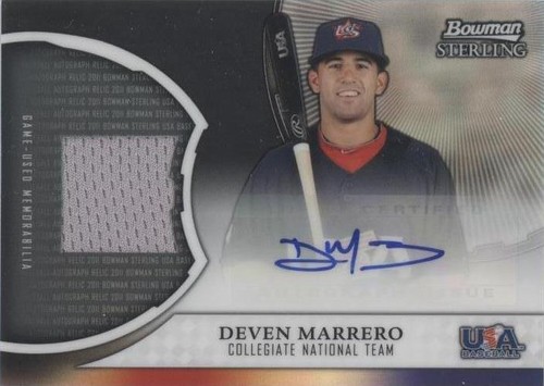 2011 Bowman Sterling - Deven Marrero #RAR-DM