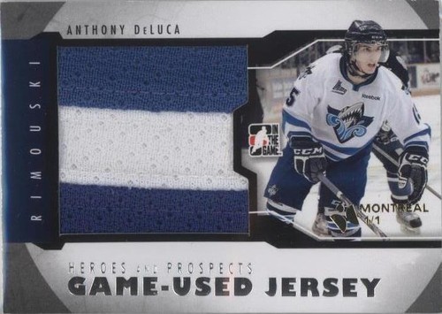 2012-13 In the Game Heroes and Prospects - Anthony Deluca #M-09