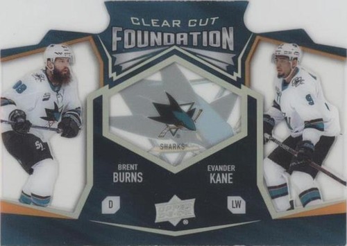 2019-20 Upper Deck - Brent Burns Evander Kane #CCF-29