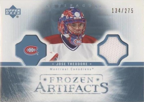 2005-06 Upper Deck Artifacts - Jose Theodore #FA-JO