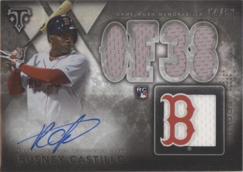 2015 Topps Triple Threads - Rusney Castillo #141