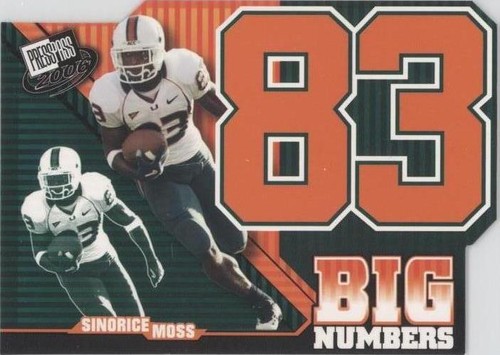 2006 Press Pass Sinorice Moss #BN 10