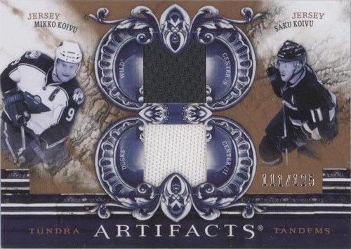 2010-11 Upper Deck Artifacts - Mikko Koivu Saku Koivu #TT2-KOIVU