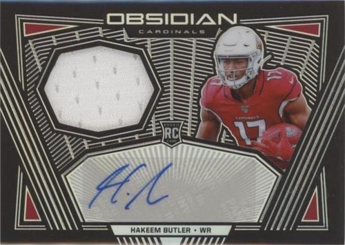 2019 Panini Obsidian Hakeem Butler #RJA-HBU