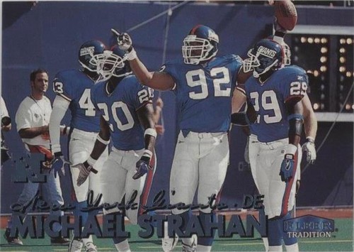 1999 Fleer Tradition Michael Strahan #210