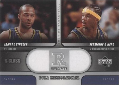 2004-05 Upper Deck R-Class - Jermaine O'Neal/Jamaal Tinsley #R2-TO