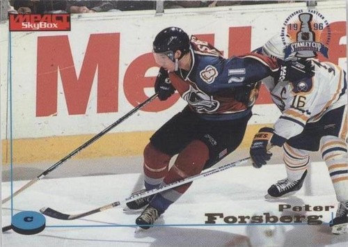 1996-97 Skybox Impact - Peter Forsberg #22