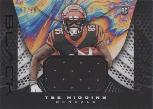 2020 Panini Black Tee Higgins #F17