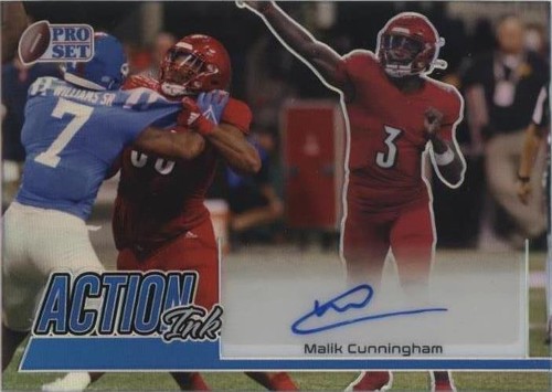 2022 Leaf Pro Set Metal Malik Cunningham #AI-MC1
