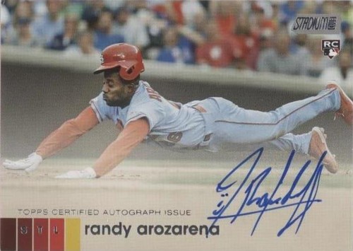 Randy Arozarena Rookie 2020 Topps Stadium Club Card Rc #299 | eBay