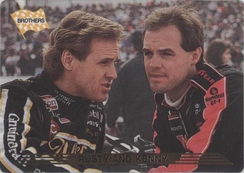 1993 Action Packed - Kenny Wallace Rusty Wallace #163