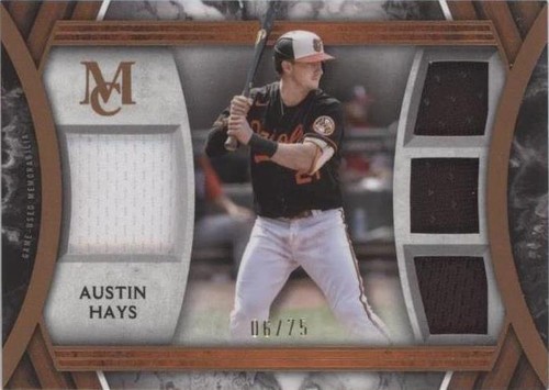 2022 Topps Museum Collection - Austin Hays #SPPPQR-AH