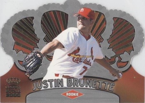 2000 Pacific Crown Royale - Justin Brunette #115