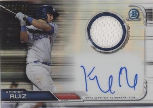 2019 Bowman Chrome - Keibert Ruiz #BCAR-KR