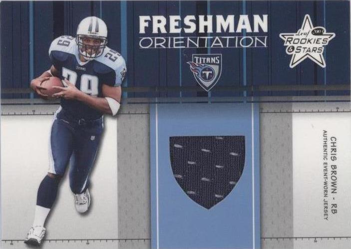 Leaf Rookies & Stars Chris Brown 2003 #FO-13