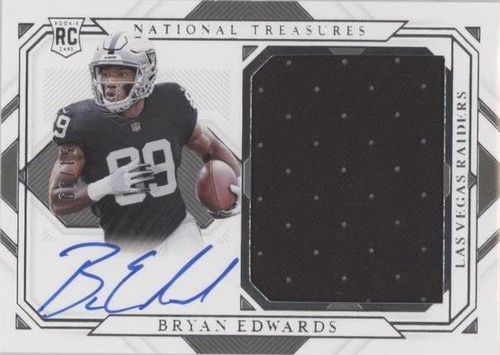 2020 Panini National Treasures Bryan Edwards #RMS-BE