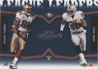 2003 Playoff Prestige Jerry Rice Terrell Owens #LLT-16