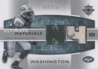 2007 Ultimate Collection Leon Washington #UM-LW