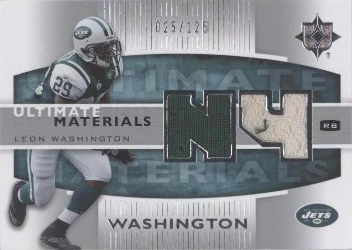 2007 Ultimate Collection Leon Washington #UM-LW