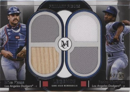 2024 Topps Museum Collection - Mike Piazza Pedro Martinez #DPQL-PIM