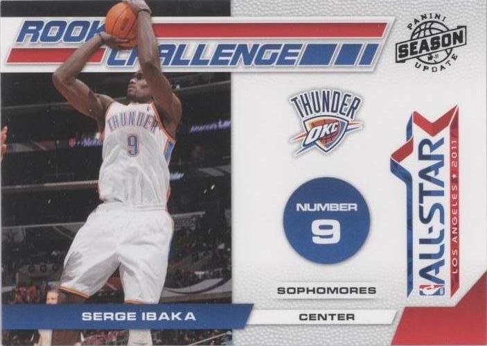 Actualización de la temporada 2010-11 Panini - Serge Ibaka #13