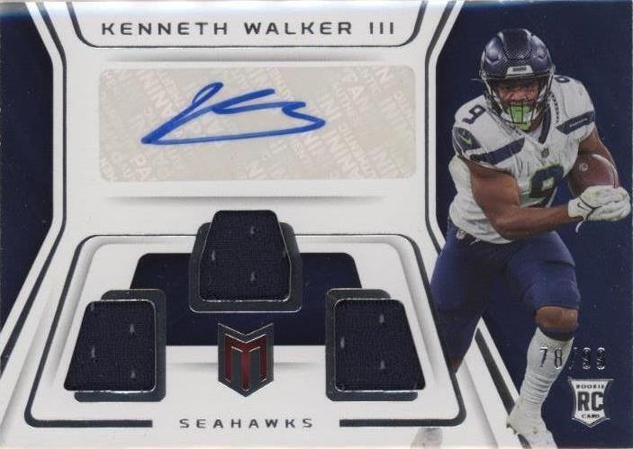 2022 Panini Chronicles Kenneth Walker III #MJA-KEW