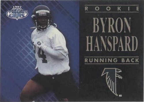 1997 Pro Line Gems Byron Hanspard #91